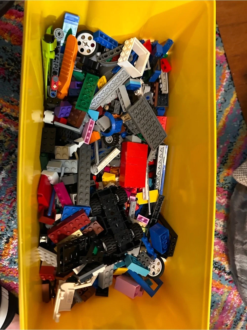 Lego bright yellow